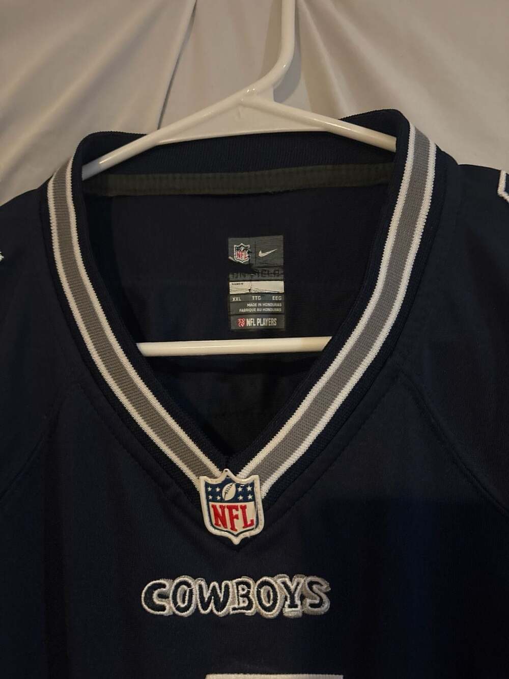 Nike NFL Dallas Cowboys Dak Prescott #4 On Field Game Jersey Navy Blue XXL - Picture 3 of 4
